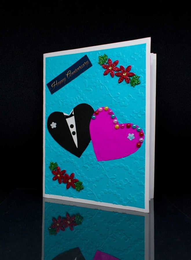 AanyaCentric Anniversary Gift Handmade Greeting Gift Card Anniversary Gift For Couple Special Anniversary Gift For Parents Gift For Men Gift For Women Wedding Gift For Couples Gift For Wife - Image 2